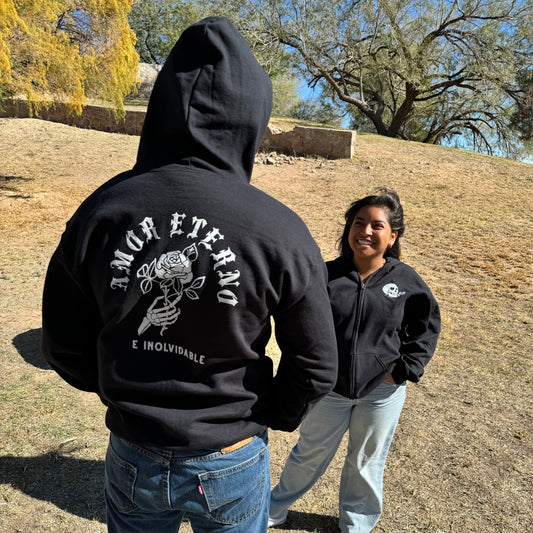 Amor Eterno Zip Hoodie