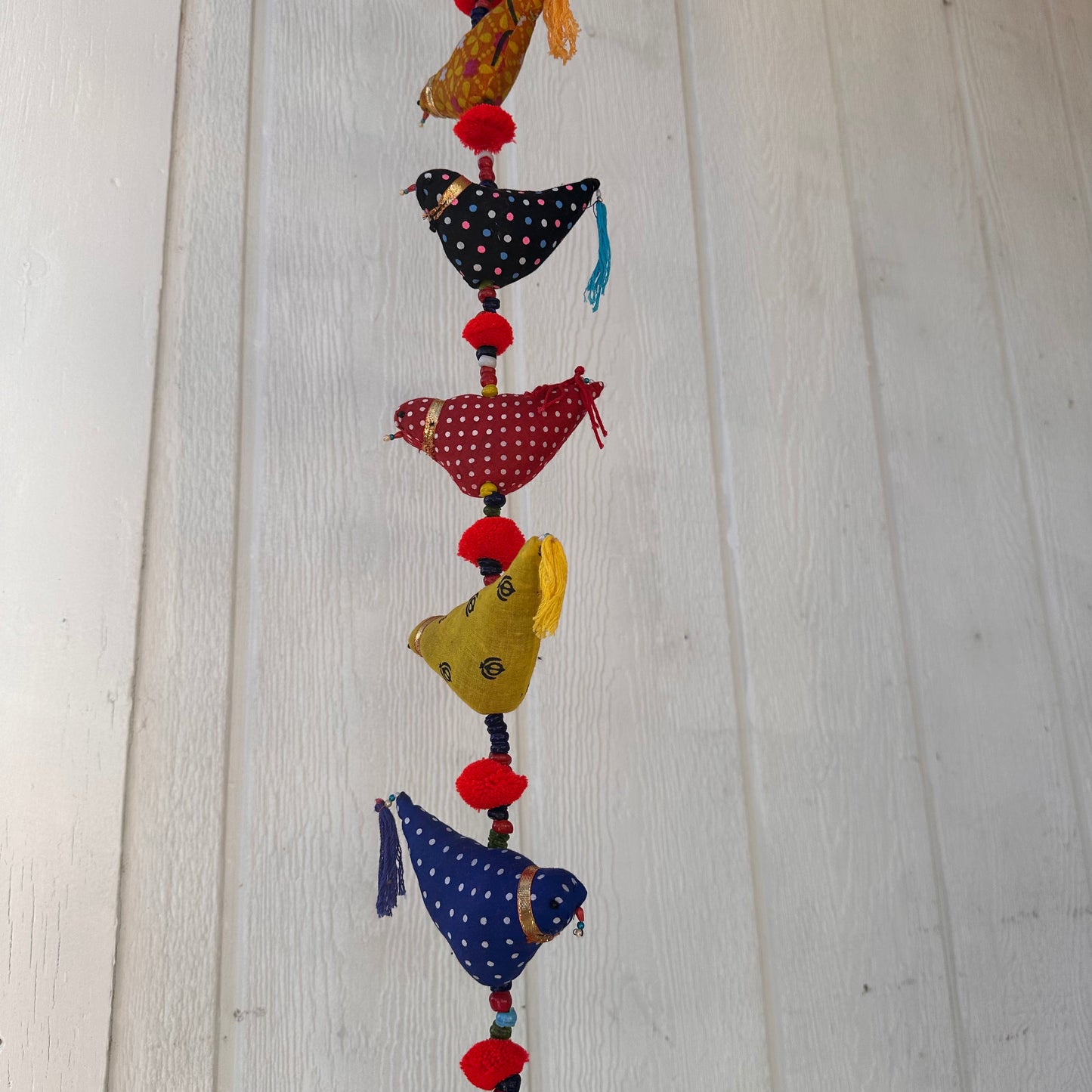 Hanging Colorful Birds Garland