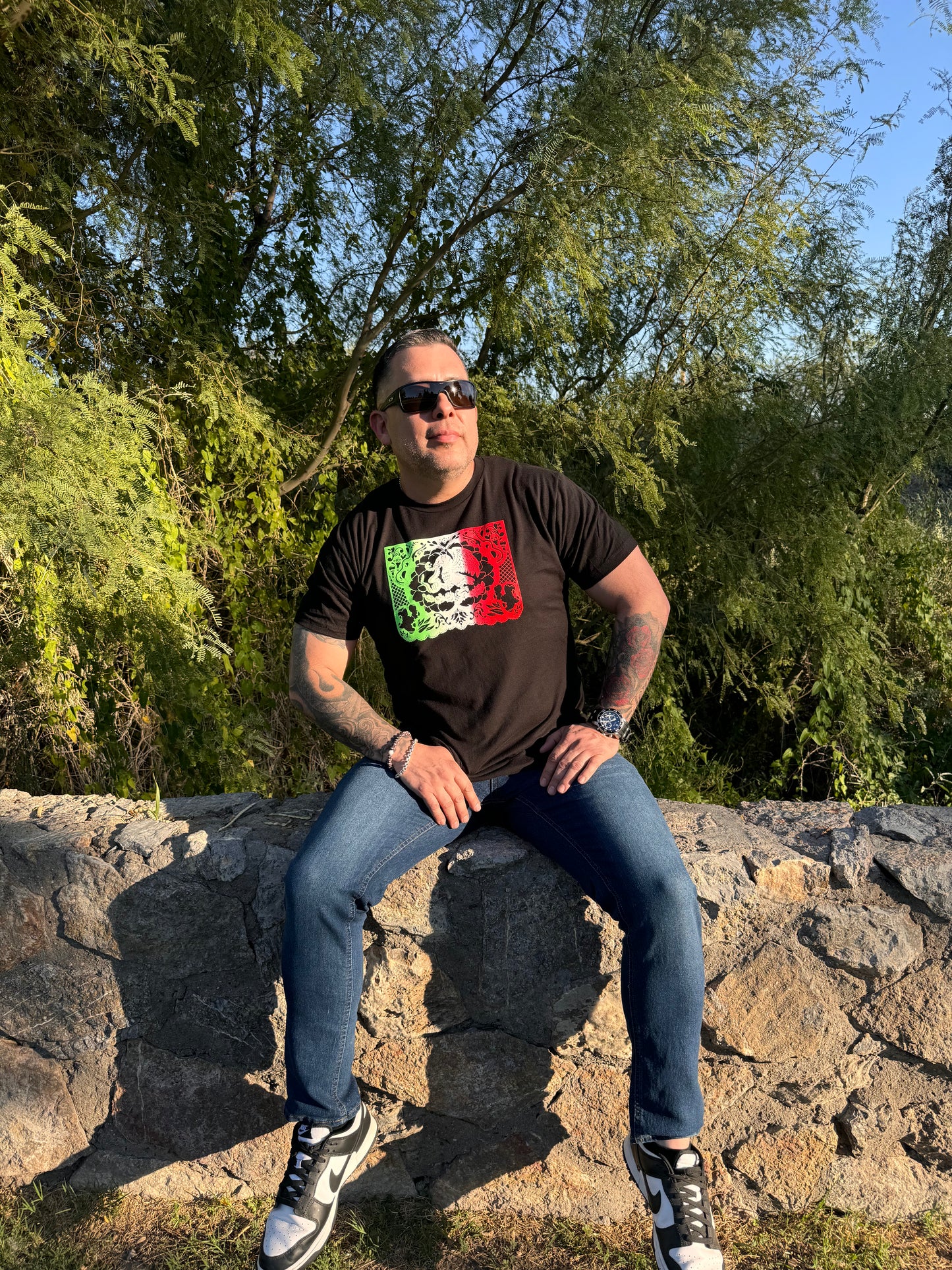 Papel Picado Flag Tee