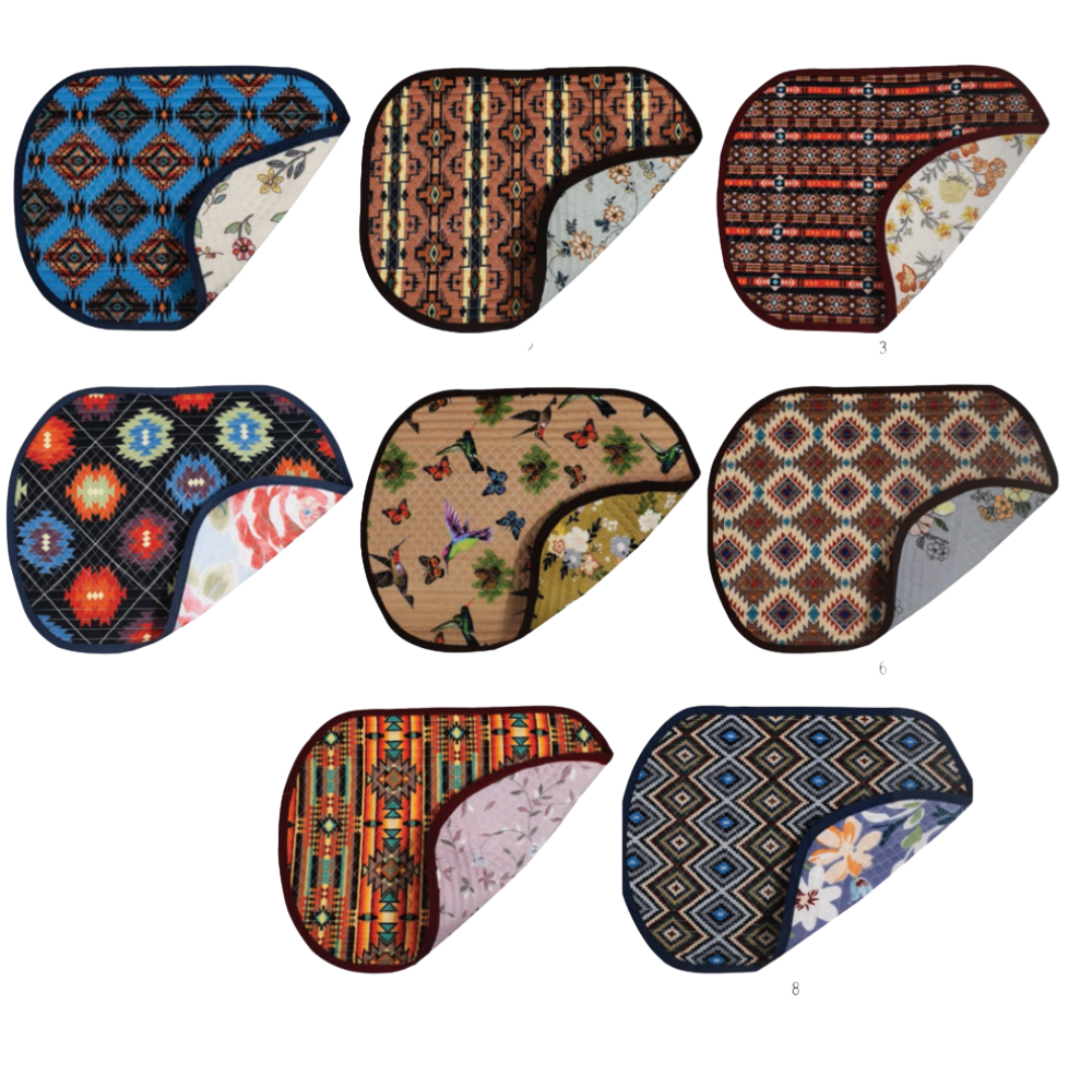 Quilted Table Mats (Reverisble)