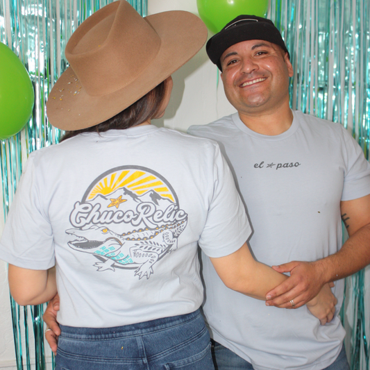 Camiseta de aniversario de reliquia de El Paso Chuco