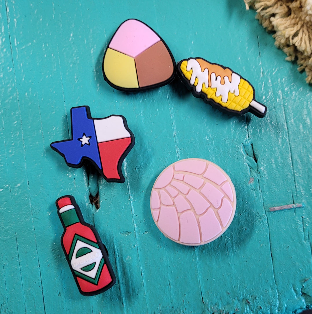 succulent croc charms Croc Charms Concha Pan Dulce