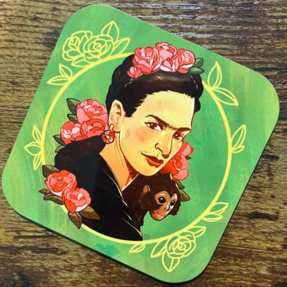 Posavasos de madera prensada de El Paso