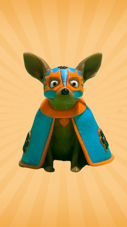 Lucha Pup Toy Figurine