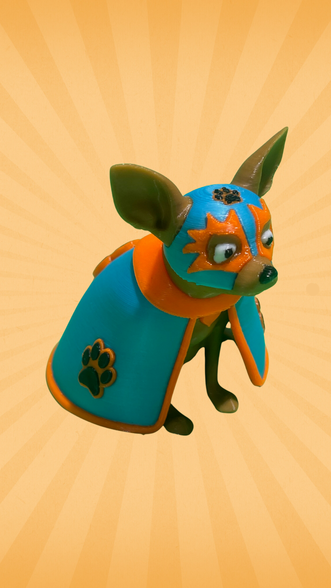 Lucha Pup Toy Figurine