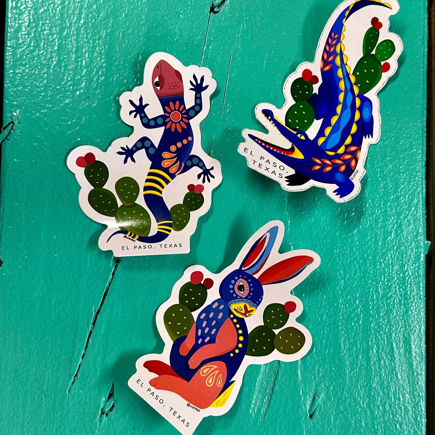 Pegatinas Alebrije Úrsula Arte