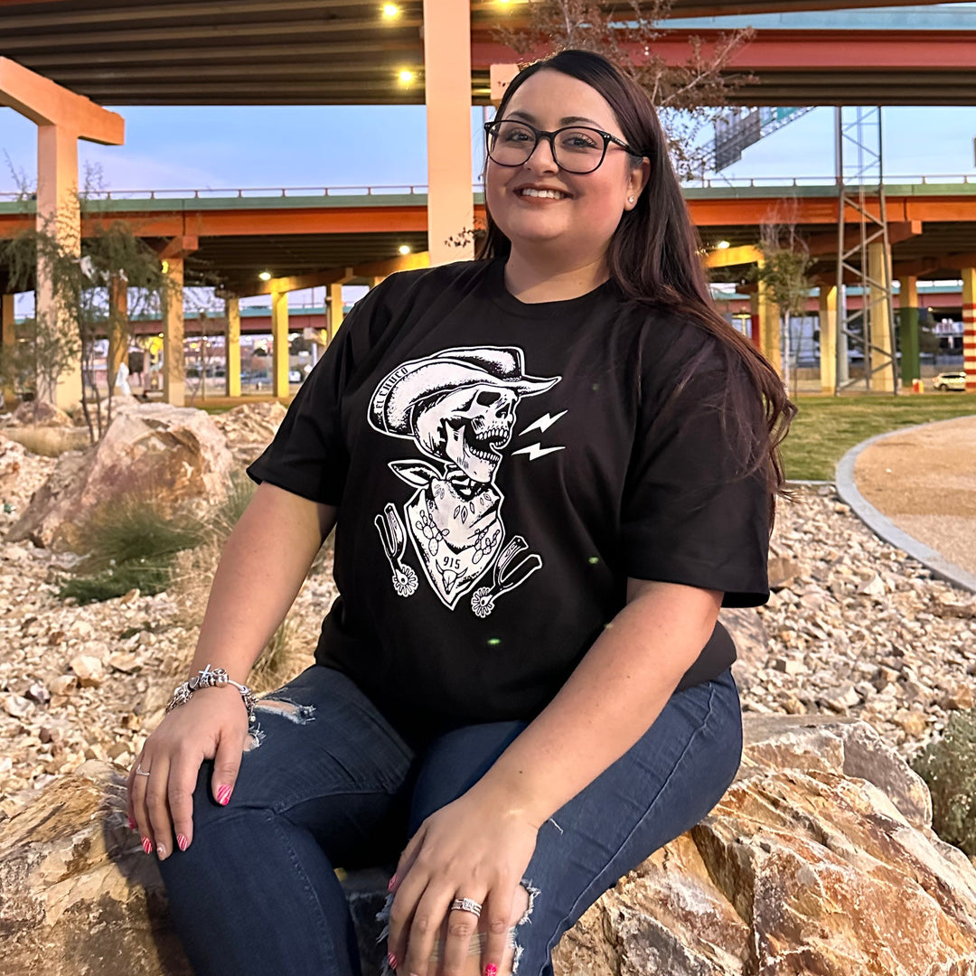 Cowboy Skull - Black