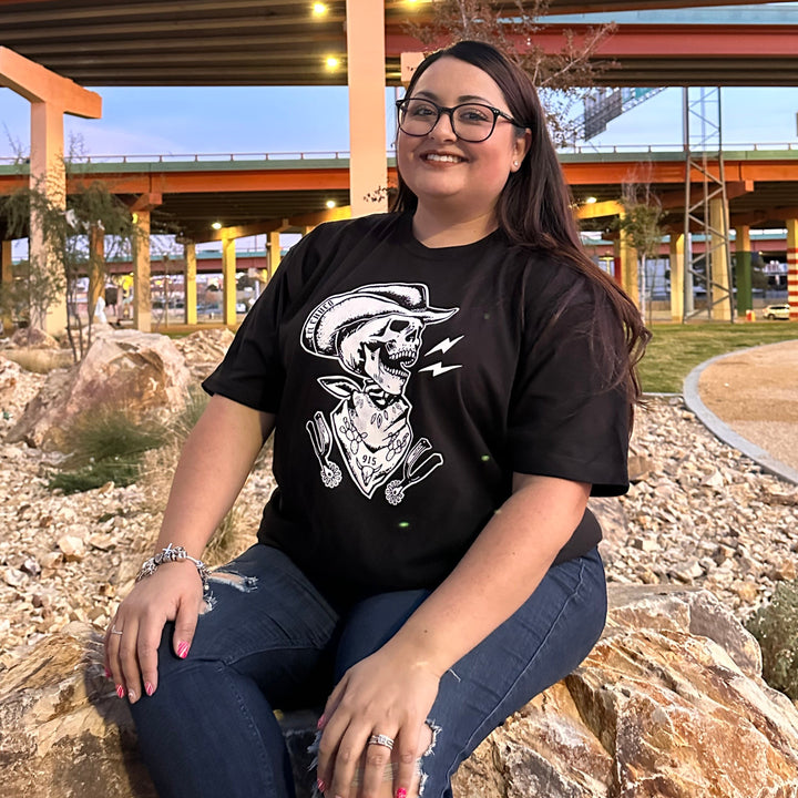 Cowboy Skull - Black