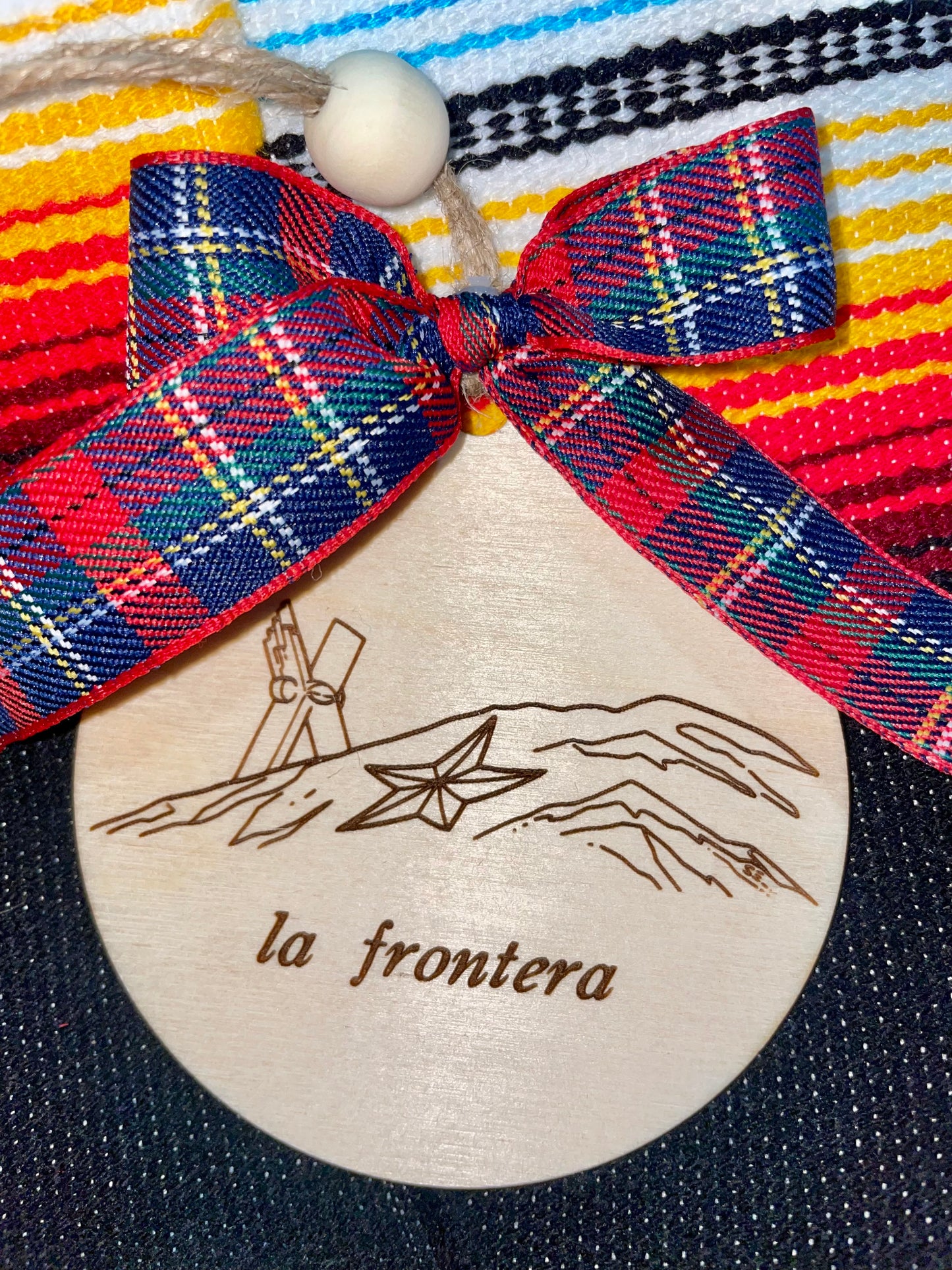 Wood Engraved Ornaments