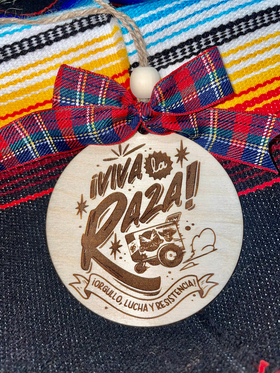 Wood Engraved Ornaments