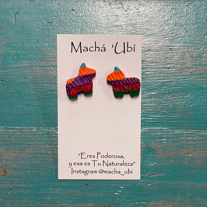 Pendientes de arcilla de Macha Ubi