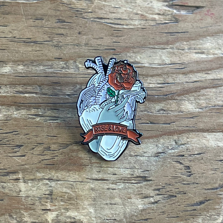 Heart Enamel Pins
