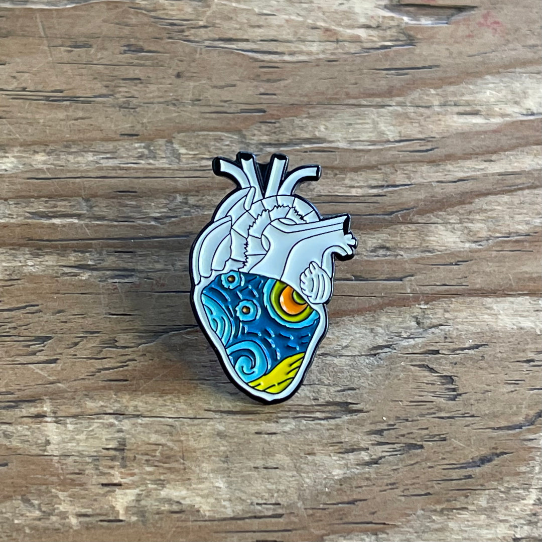 Heart Enamel Pins