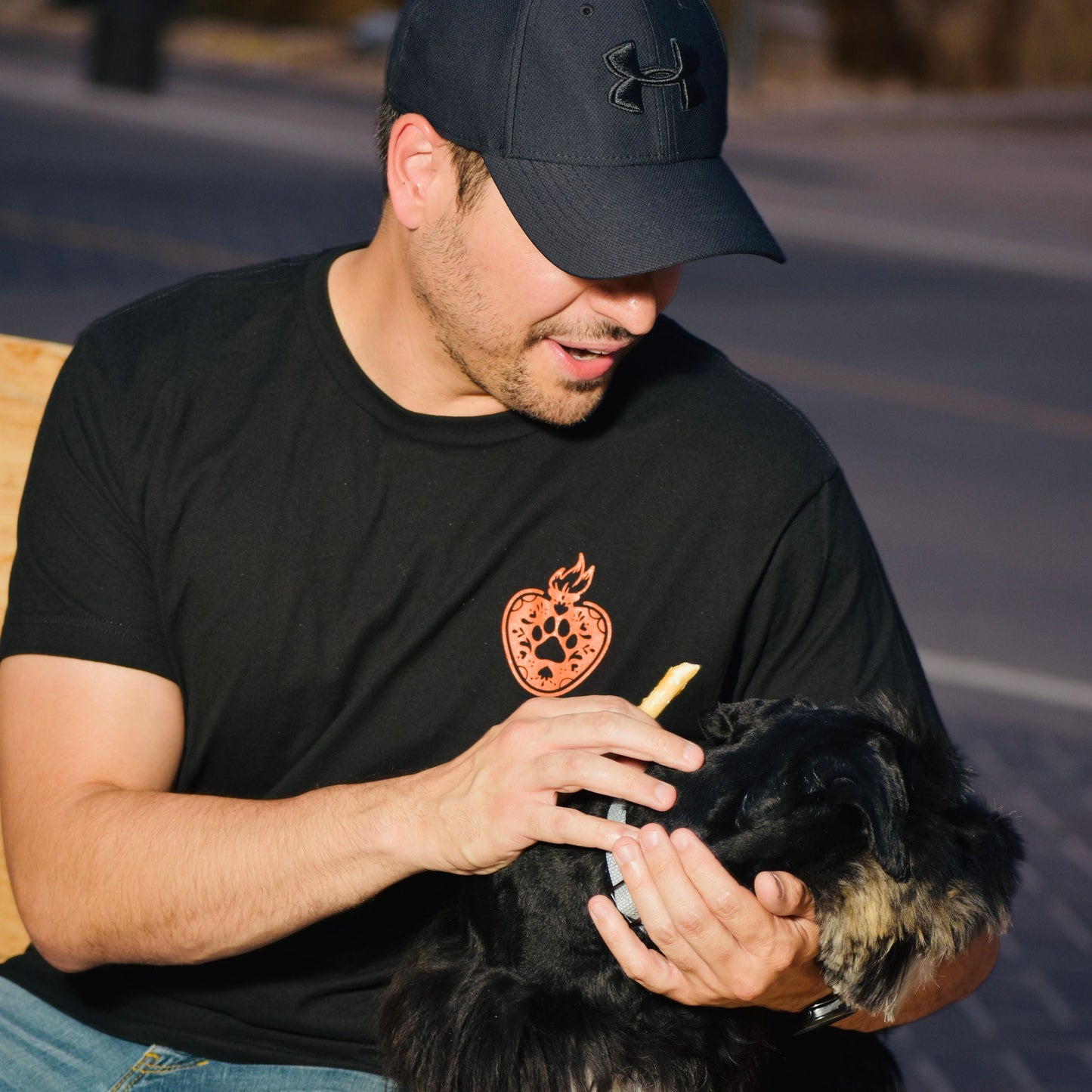 Lucha Pup tee
