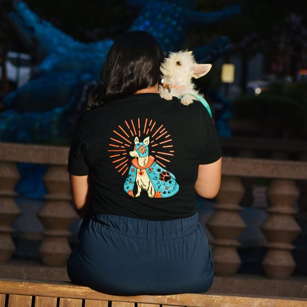 Lucha Pup tee
