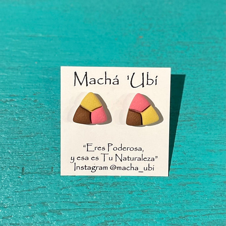 Pendientes de arcilla de Macha Ubi
