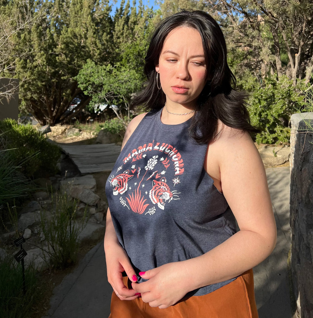 Mamá Luchona Crop Tank- Limited Edition