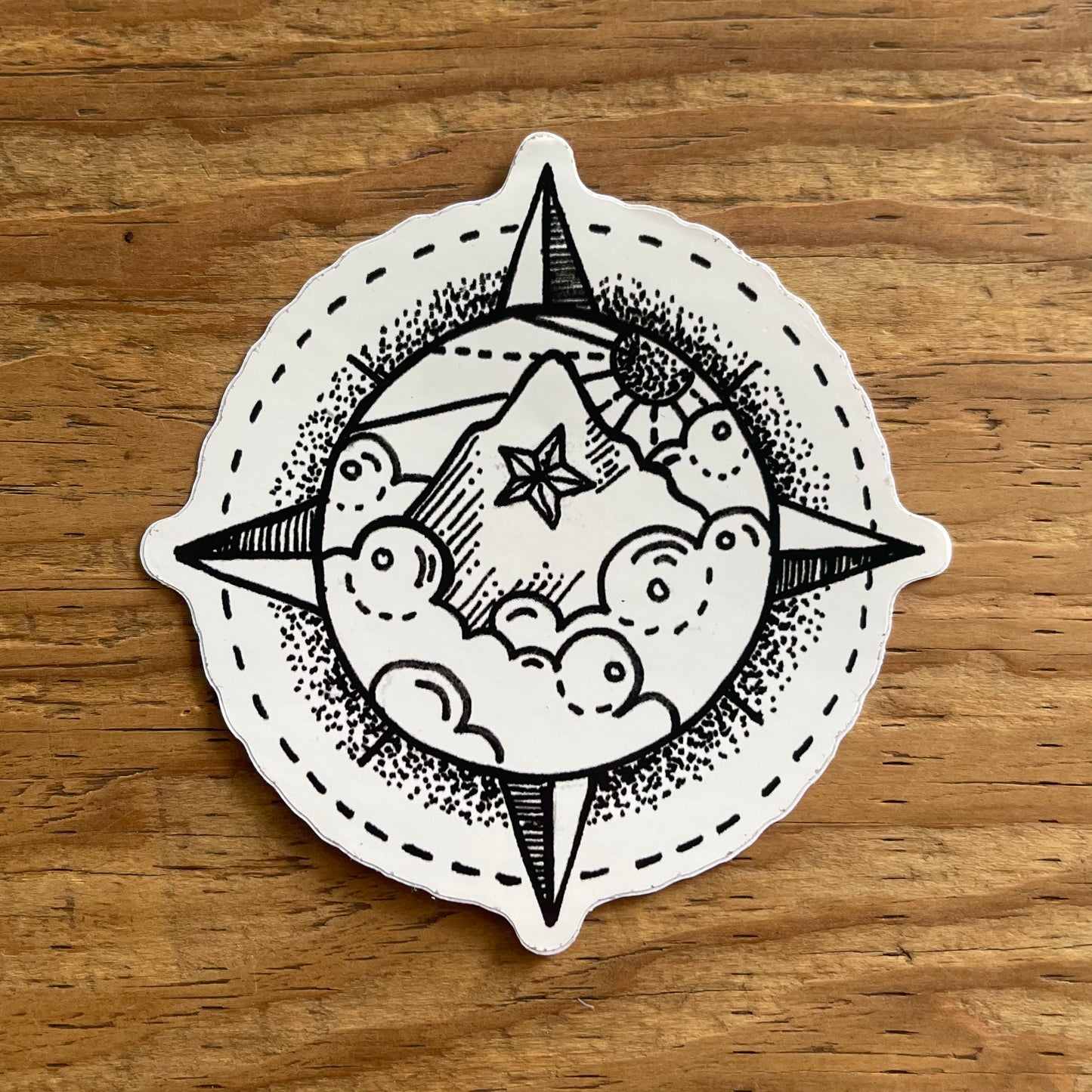 Black & White Stickers