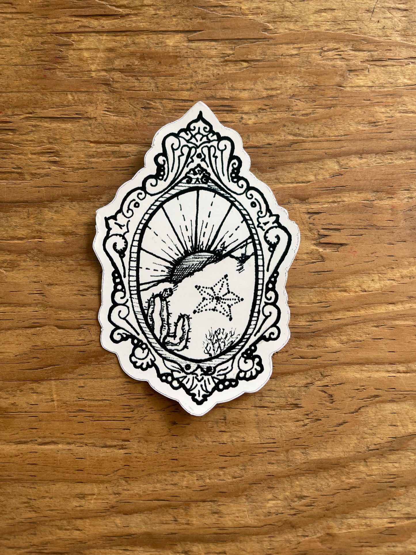 Black & White Stickers