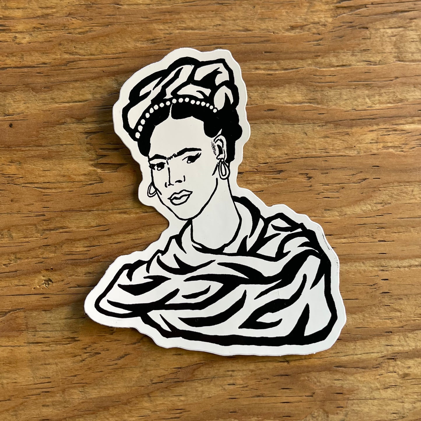 Frida BW Sticker