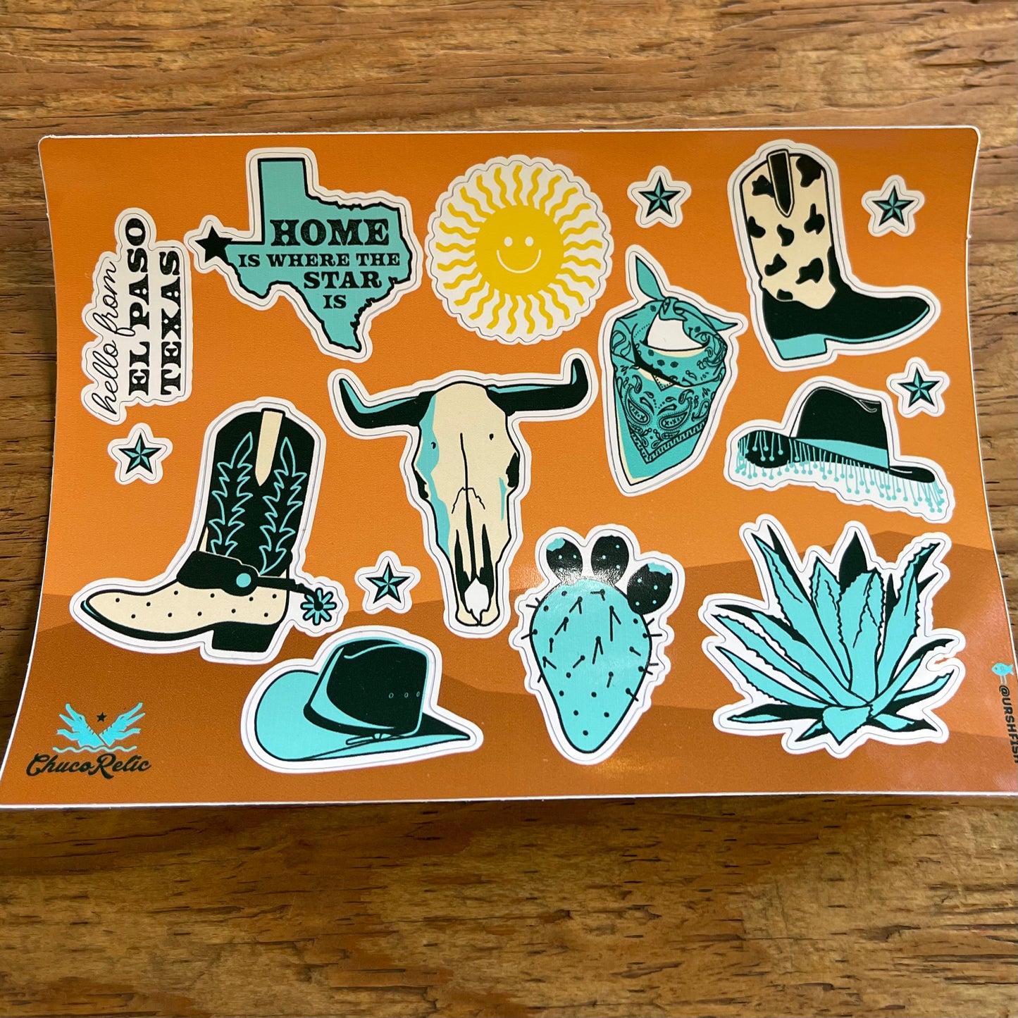 Chuco Relic Sticker Sheet