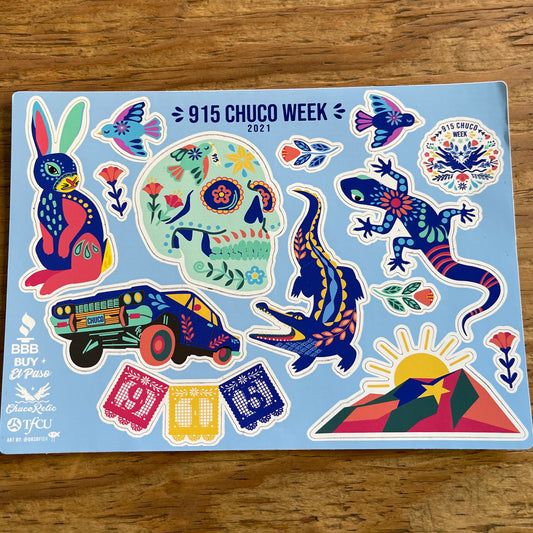 Chuco Relic Sticker Sheet