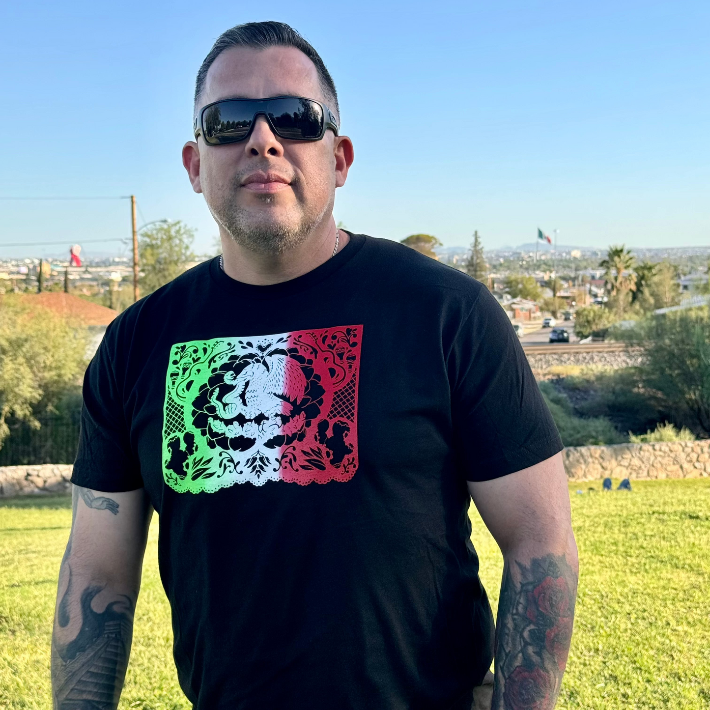 Papel Picado Flag Tee