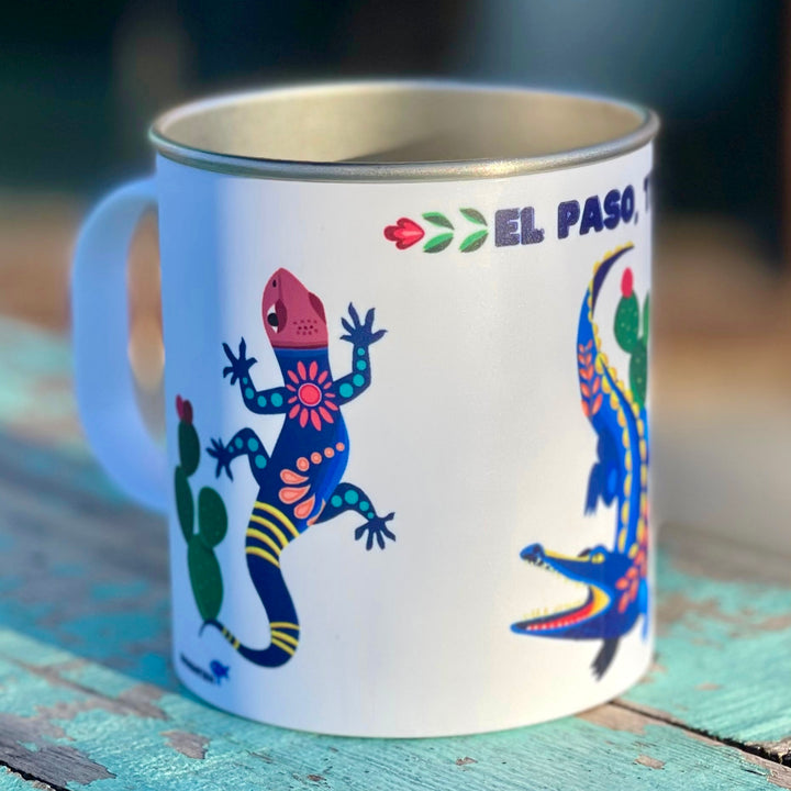 Tazas de hojalata