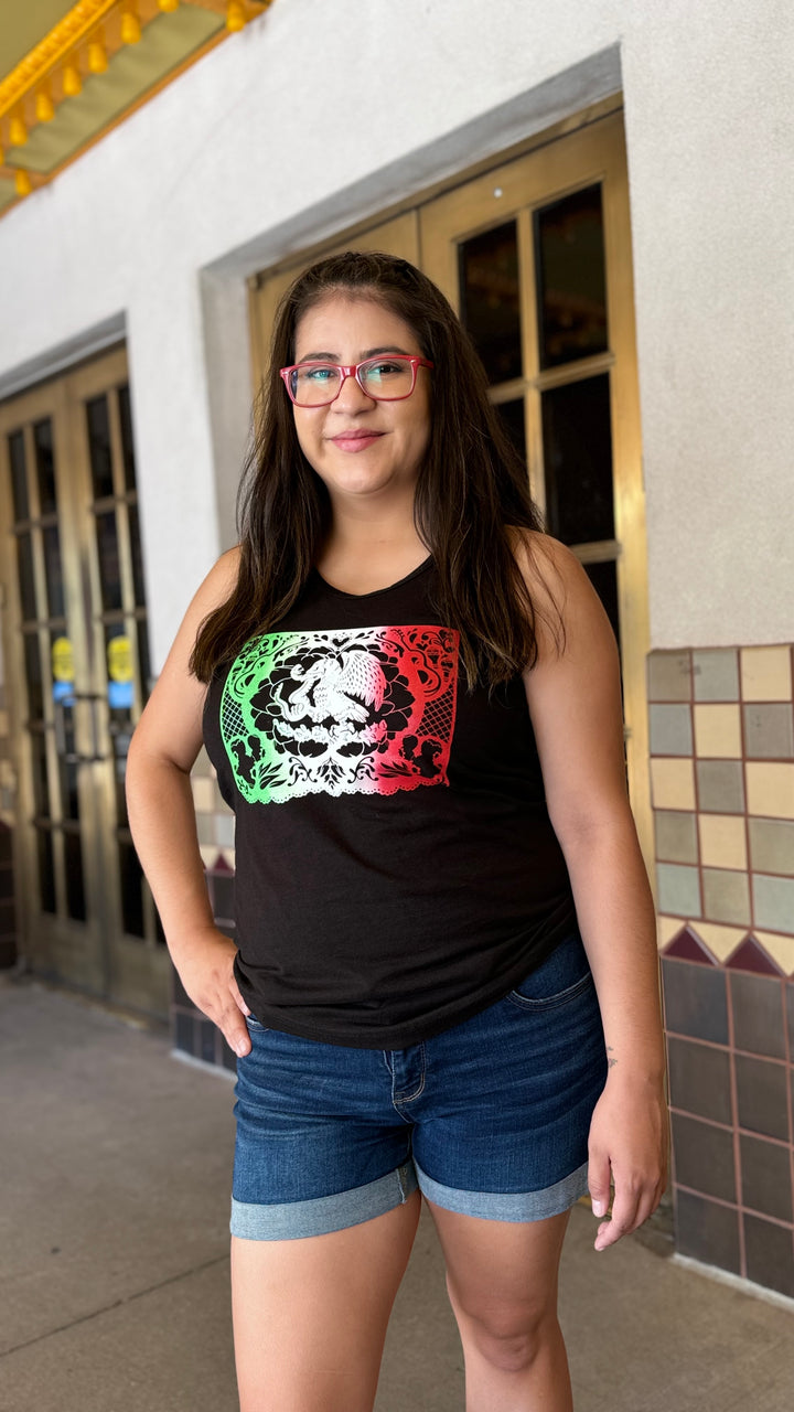 Papel Picado Flag Tank