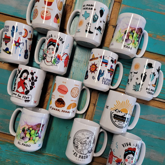 El Paso Ceramic Mugs