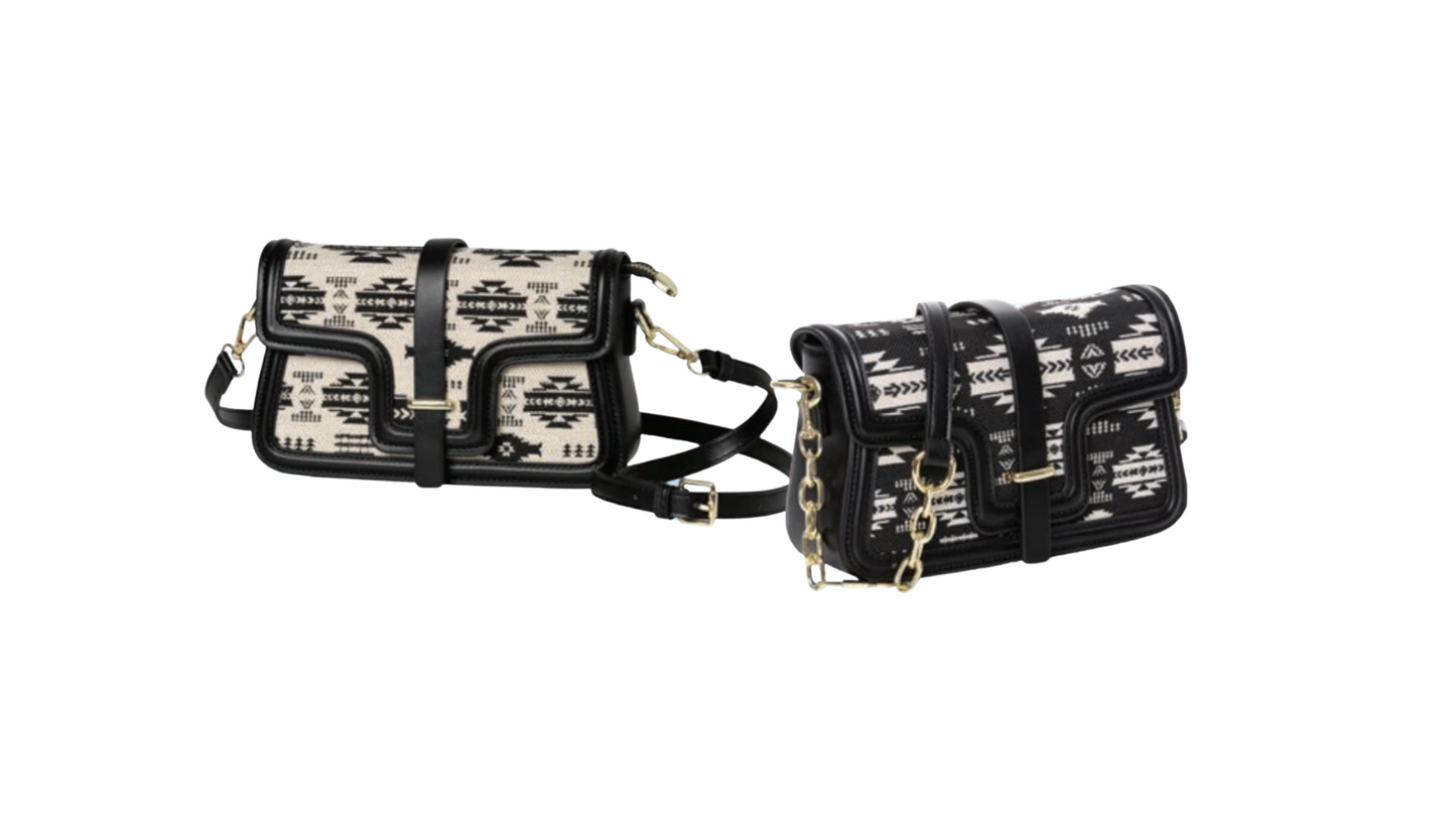 Modern Mosaic Crossbody Purse