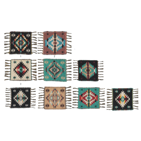 Cotton Accent Coaster