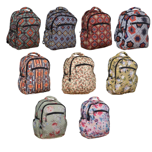Quilted Backpack