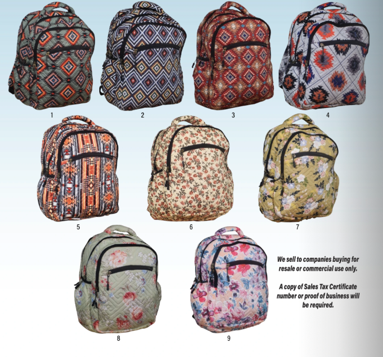 Quilted Backpack