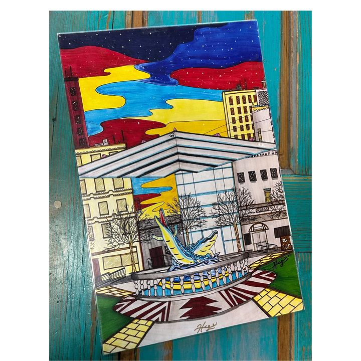 Arte del voltio espacial