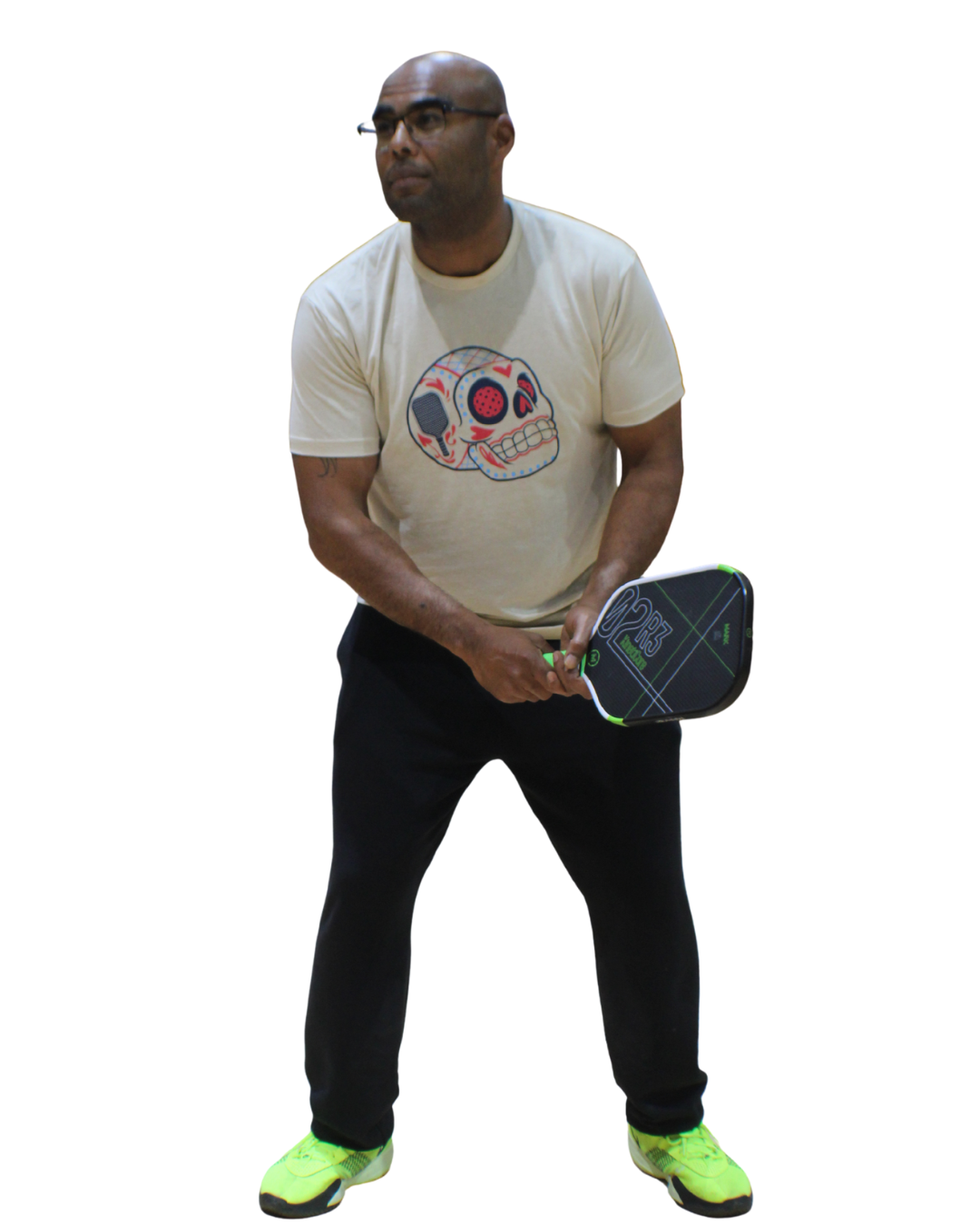 Pickleball Sugar Skull