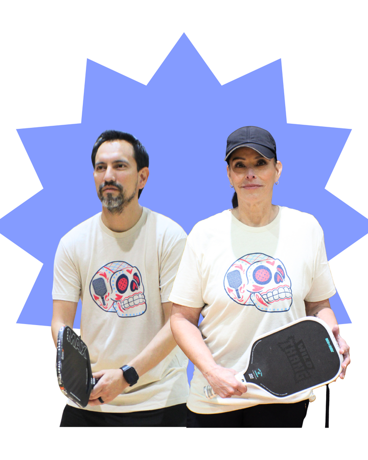 Pickleball Sugar Skull