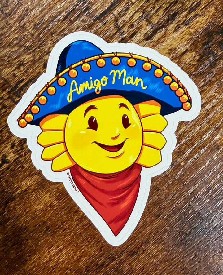 Amigo Man Stickers