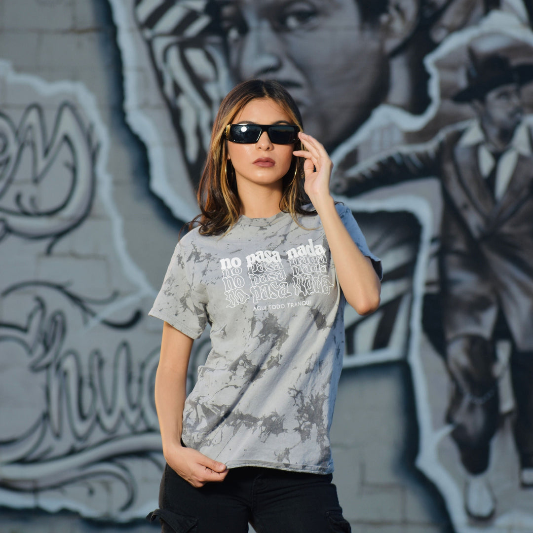 no pasa nada tee tie dye